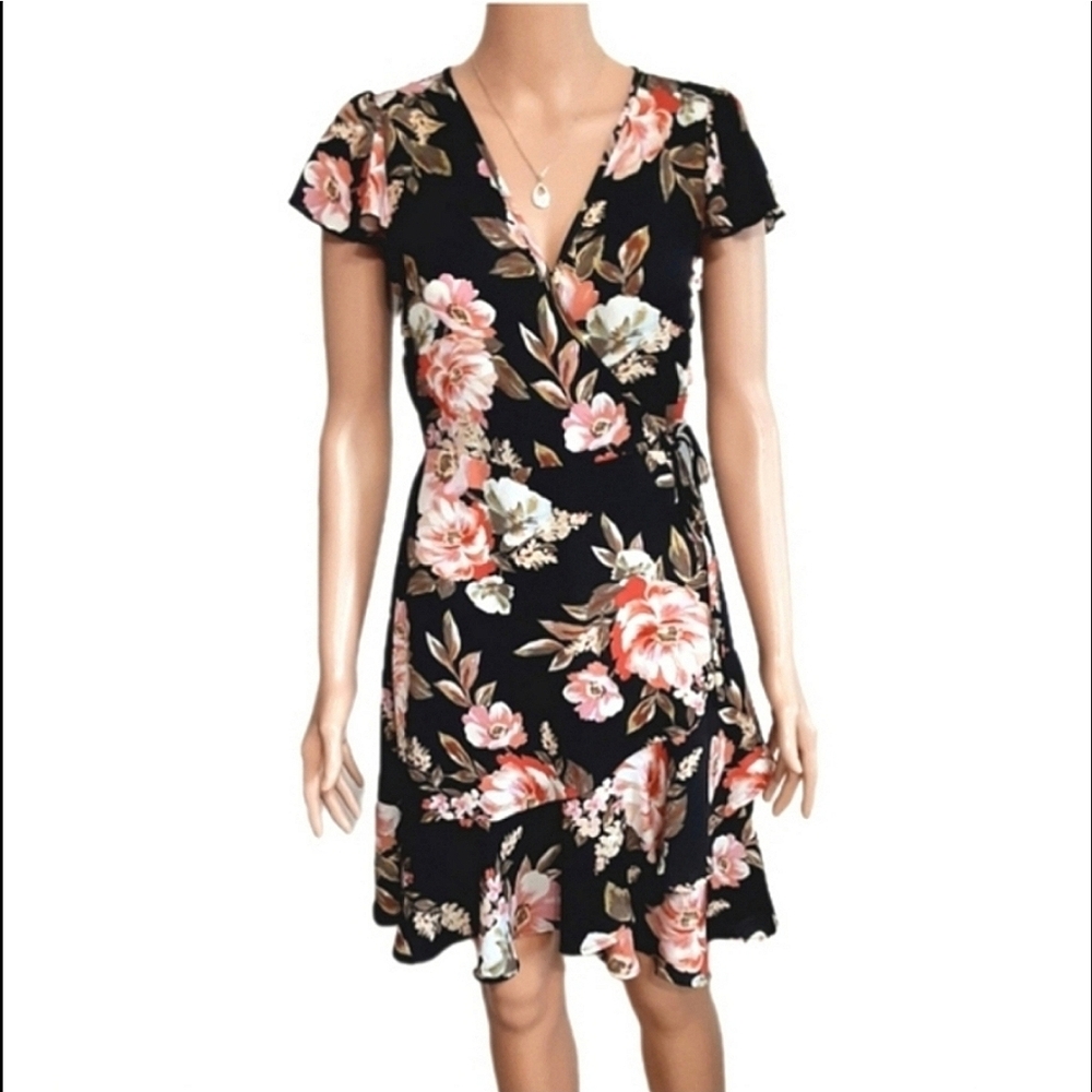 Xhilaration Floral Dress Womens XS
